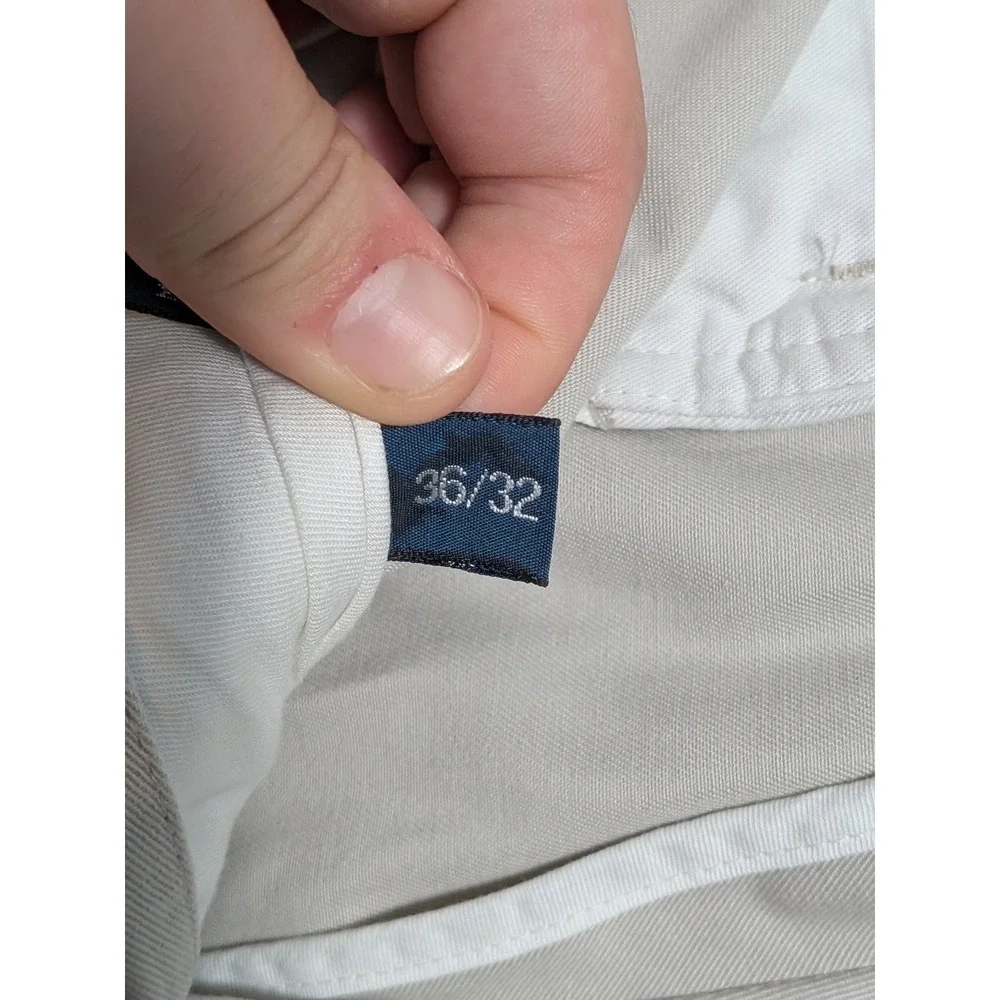 Polo Ralph Lauren Chino Mens Pants Prospect Pant Beige 36x32 VTG Twill Classic